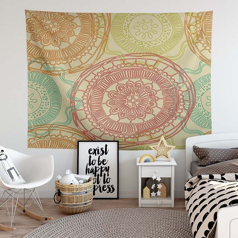 Bohemian Mandala Wall Tapestry Art Decor