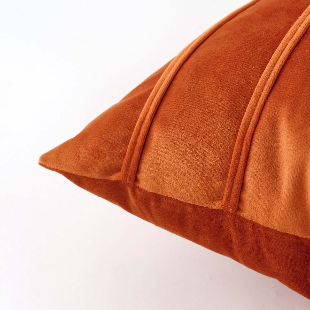 Solid Color Velvet Pillowcase Cushion Cover