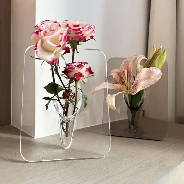 🔥BIG SALE - 49% OFF🔥Nordic Style Aesthetics Elegant Ins Photo Frame Vase🎉