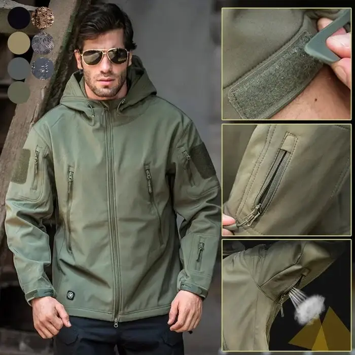 (🔥HOT SALE NOW 49% OFF) - Men's Windproof Waterproof Jacket