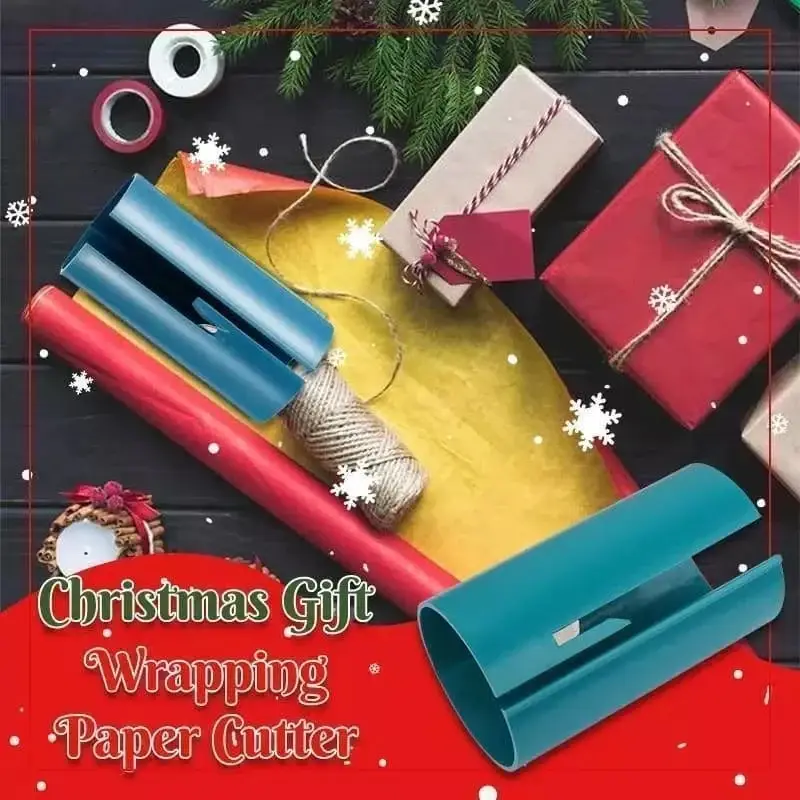 🎄CHRISTMAS DISCOUNT🔥Christmas Gift Wrapping Paper Cutter🔥