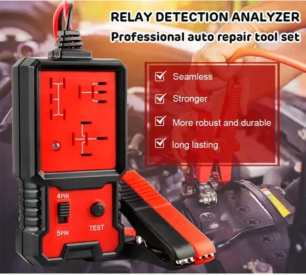 🛠Automotive Relay Tester🚗Circuit Tester 🛺Auto Repair Tool