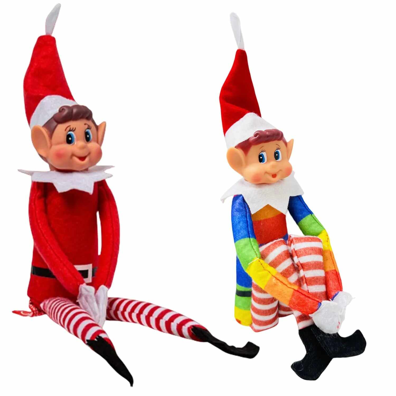 Vibrant Elf on the Shelf