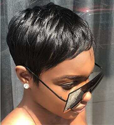 BELLA  Synthetic Short Pixie Cut