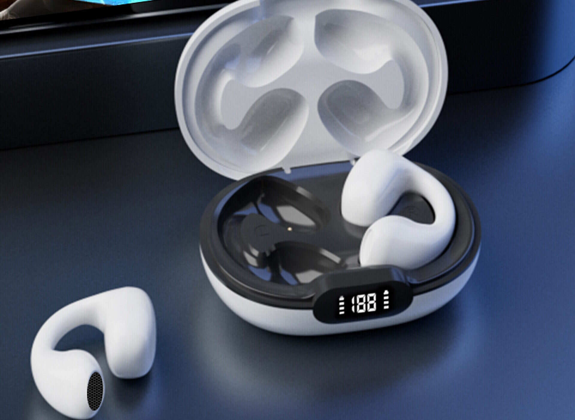 wireless bluetooth earbuds with charging case