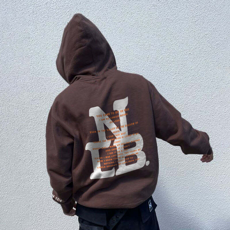 No Longer Bound Print Men's Hoodie