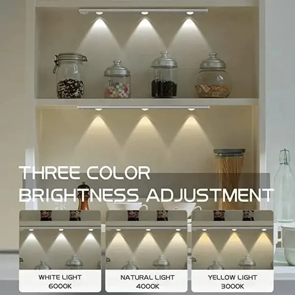 🔥LAST DAY 47% OFF💡THREE color temperature led motion sensor cabinet light