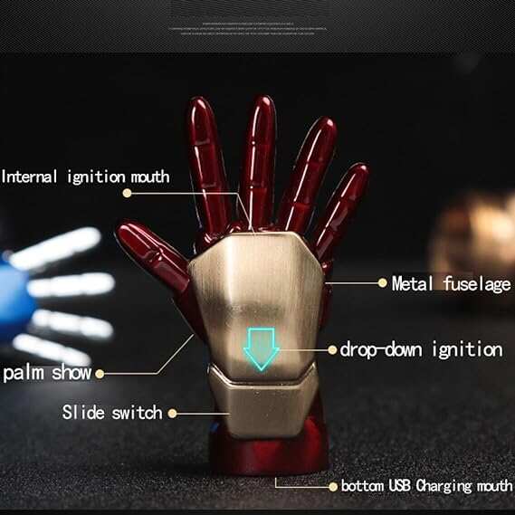 Lron Hand USB Lighter