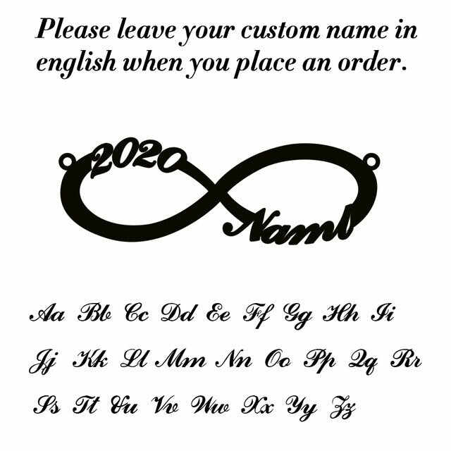 Fishhook Infinity Custom Personalized Bracelet Name Bangle Rope Leather Adjustable Gift For Man Women Stainless Steel Jewelry