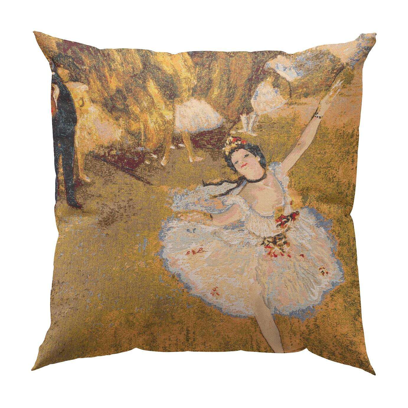 Edgar Degas Painting Double Side Pillow Cover 4PC Ballerina Soft