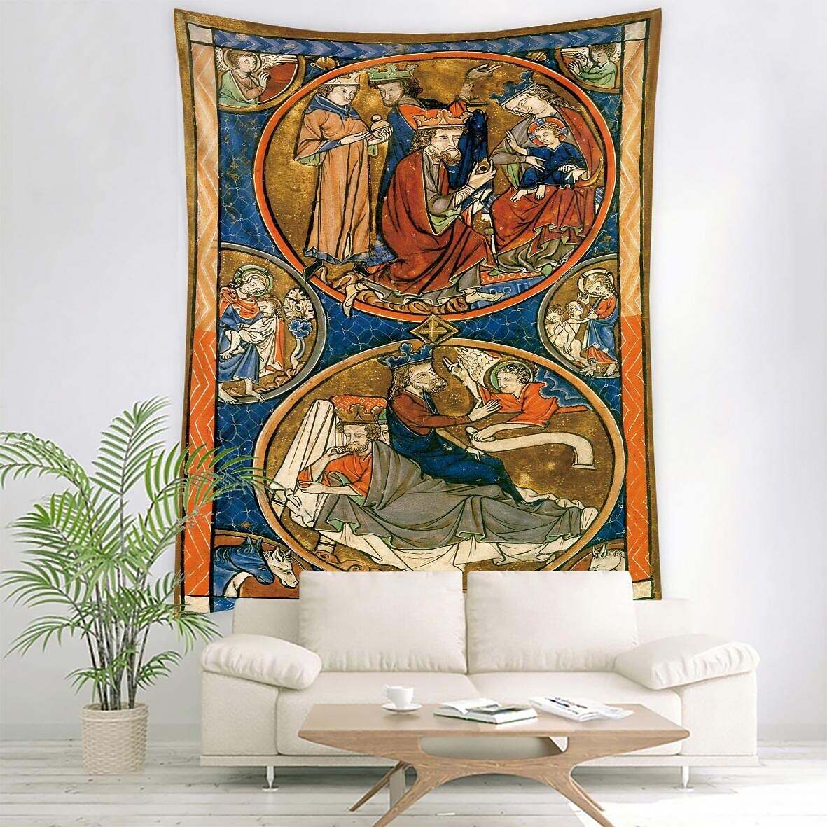 Medieval Wall Tapestry Art Decor