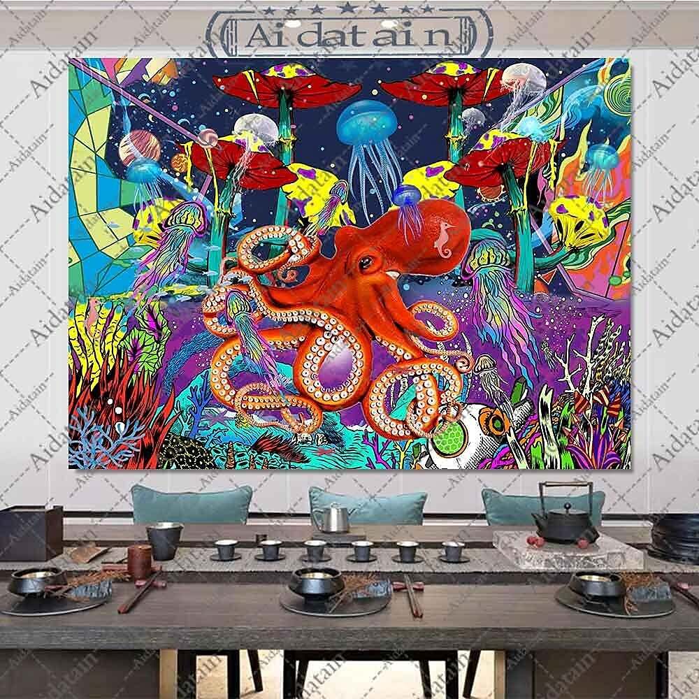 Underwater World Wall Tapestry Art Decor Photograph Backdrop