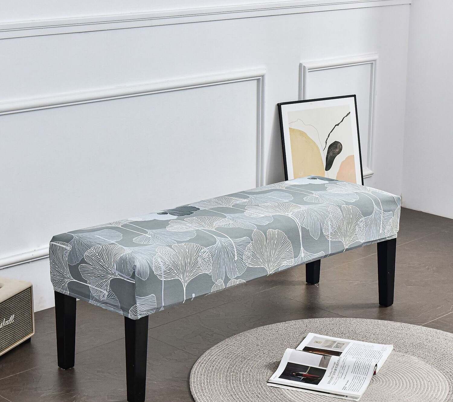 Dining Bench Cover High Stretch Bench Seat Furniture Protector