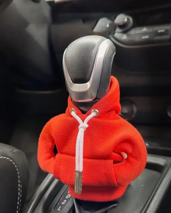 Hoodie Car Gear Shift Cover