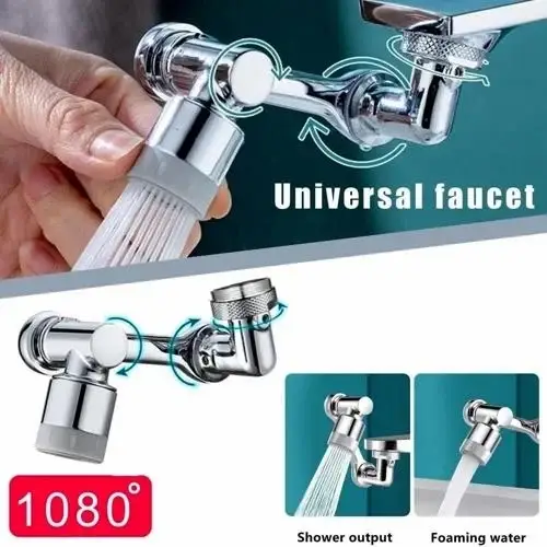 🔥2023 Summer Hot Sale 48% OFF🔥Universal 1080° Swivel Robotic Arm Swivel Extension Faucet Aerator - BUY 3 GET EXTRA 10% OFF & FREE SHIPPING