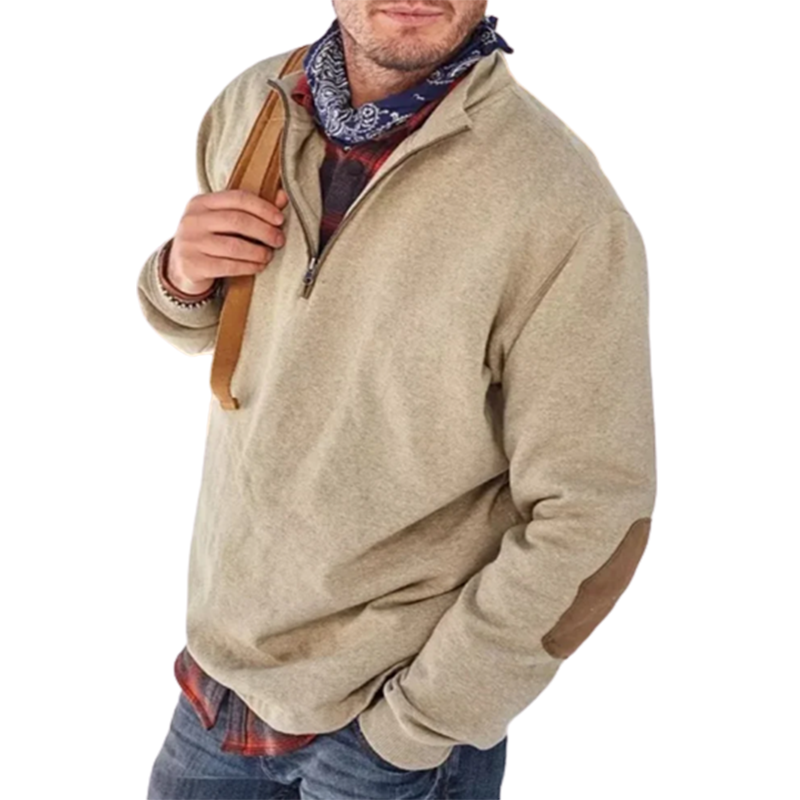 Hot sales 49% Off- Men's cashmere zipper casual jacket