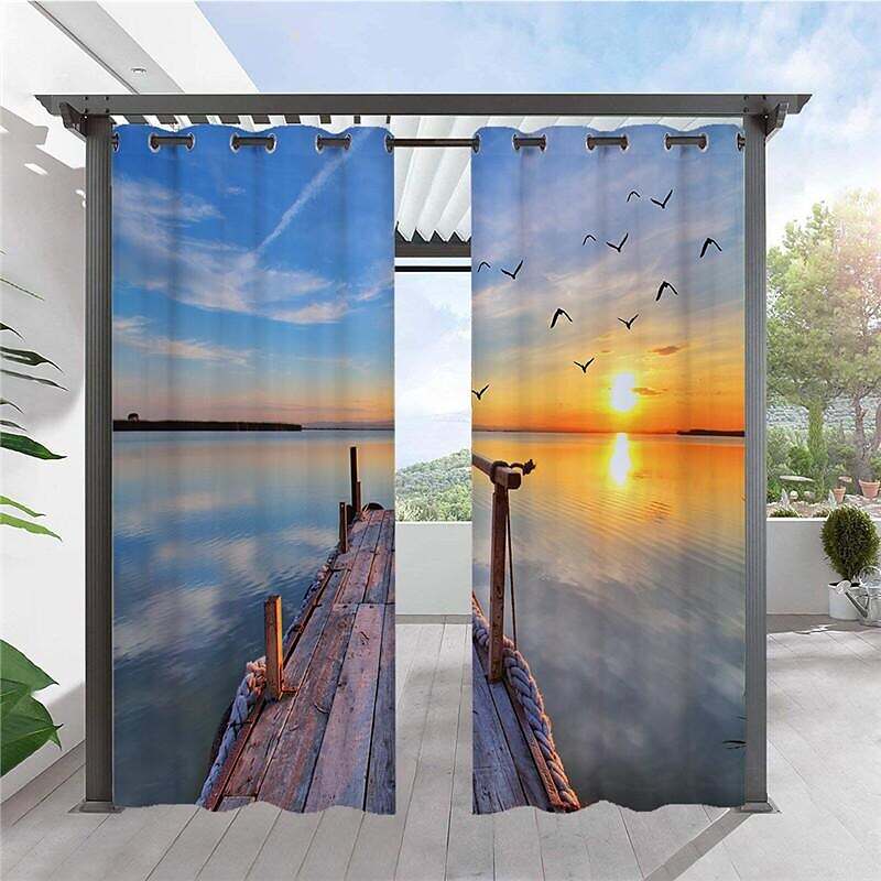 Waterproof Outdoor Curtain Privacy