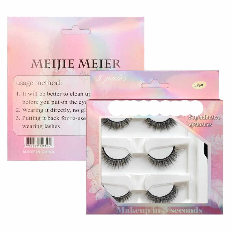 Magnetic Eyelashes Set of 3 pairs