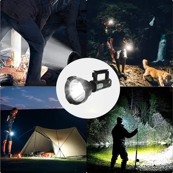 ⏰Last Day Promotion 49% OFF - Rechargeable Handheld Spotlight Flashlight