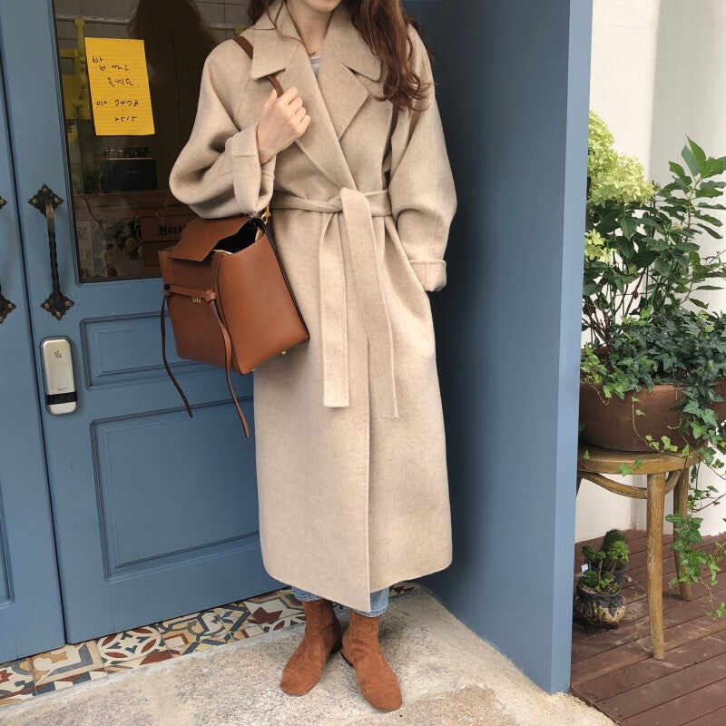 Vintage hand-made cashmere coat