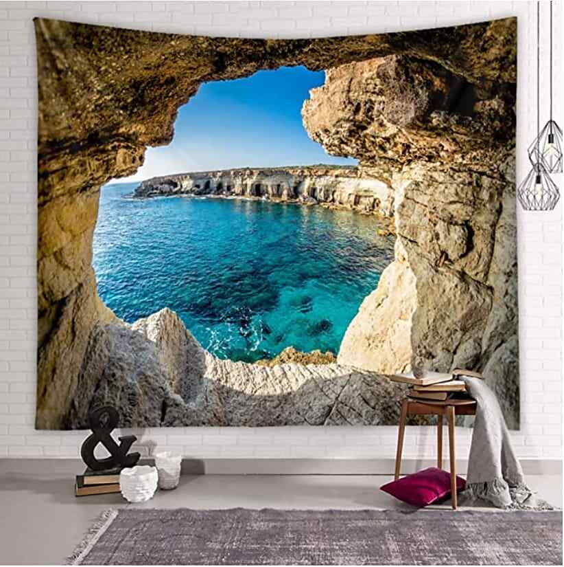 Wall Tapestry Landscape Art Deco Blanket