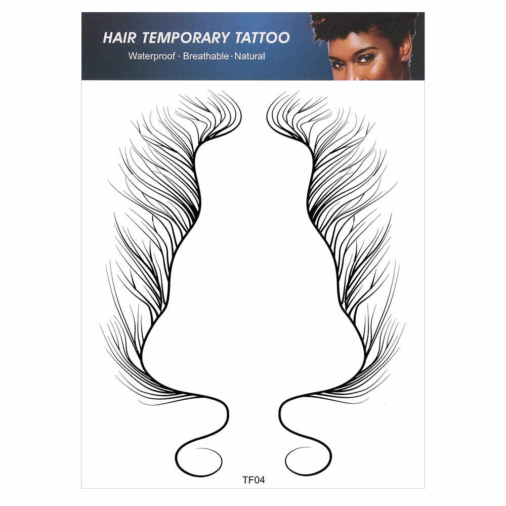 Baby Hair Tattoo Stickers