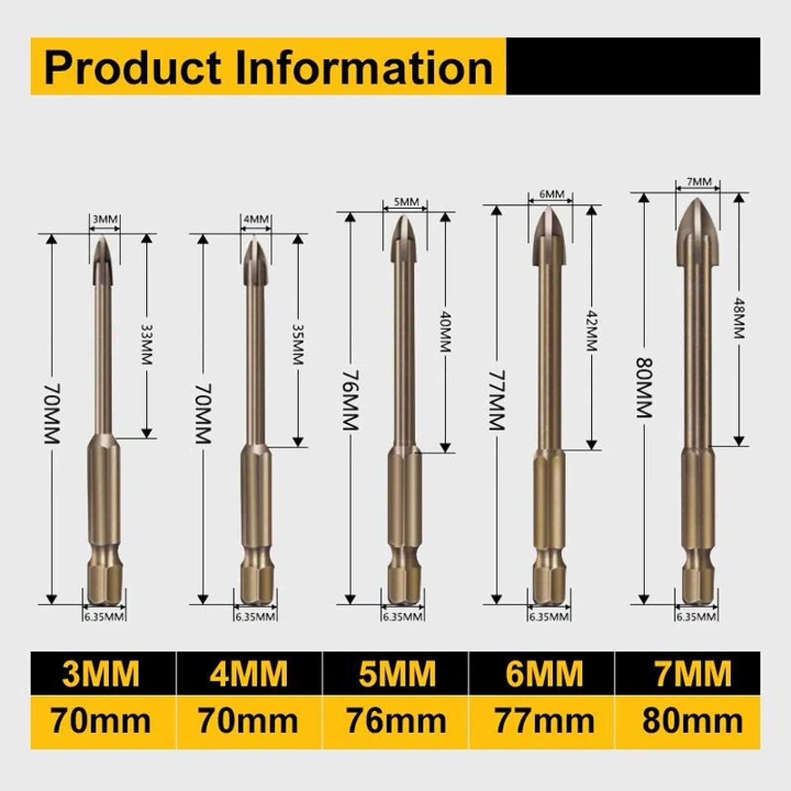 BIG SALE - 49% OFF Efficient Universal Drilling Bits--BUY 2 GET 1 Free(3 SETS)