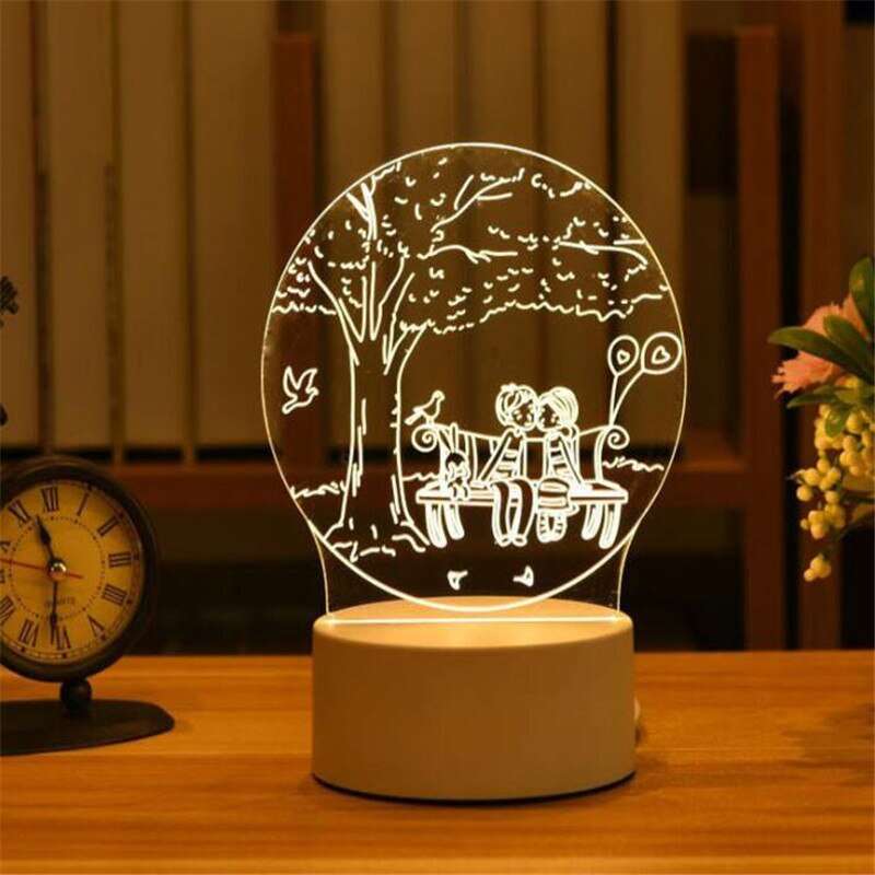 3D Acrylic Led Lamp