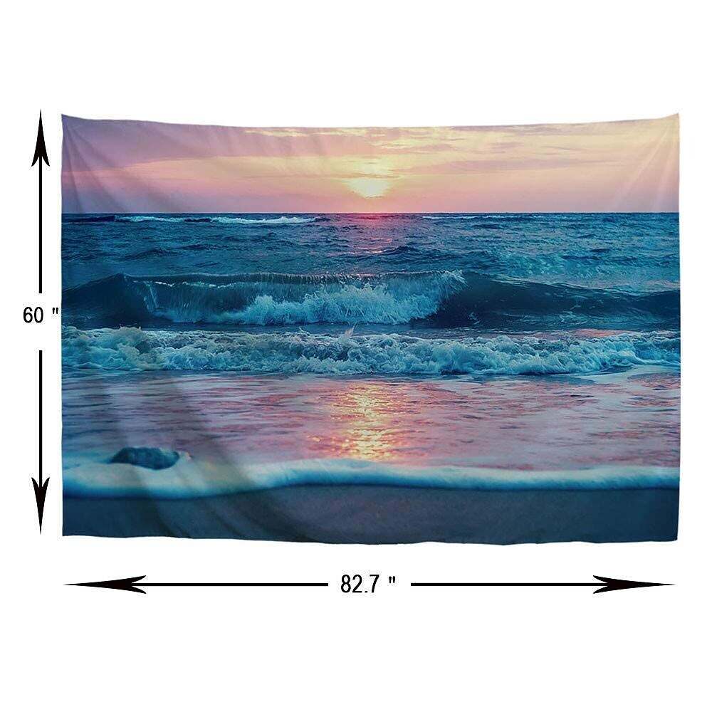 Beach Theme Wall Tapestry Art Decor Photograph Backdrop