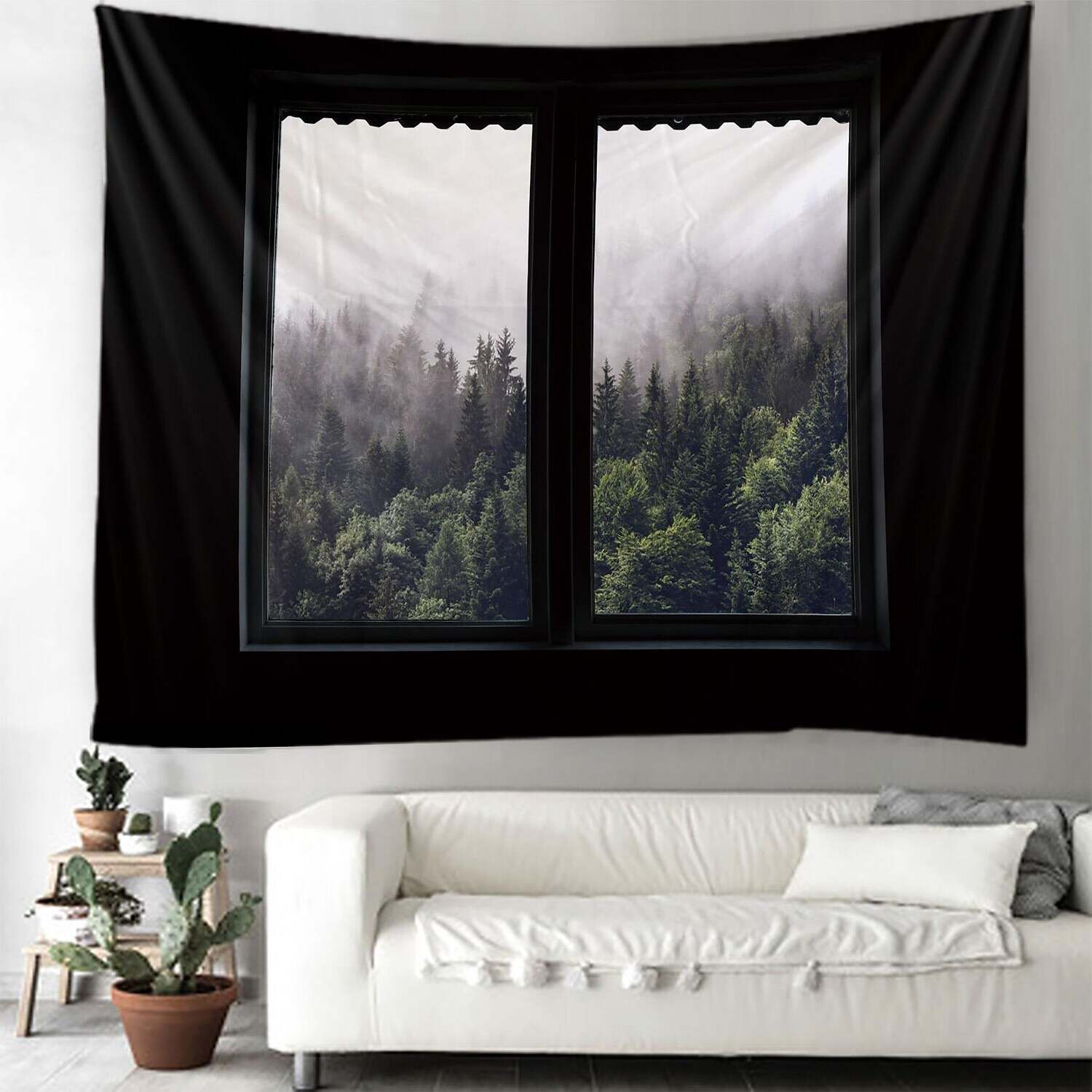 Nature Large Wall Tapestry Window Art Decor Photograph Backdrop