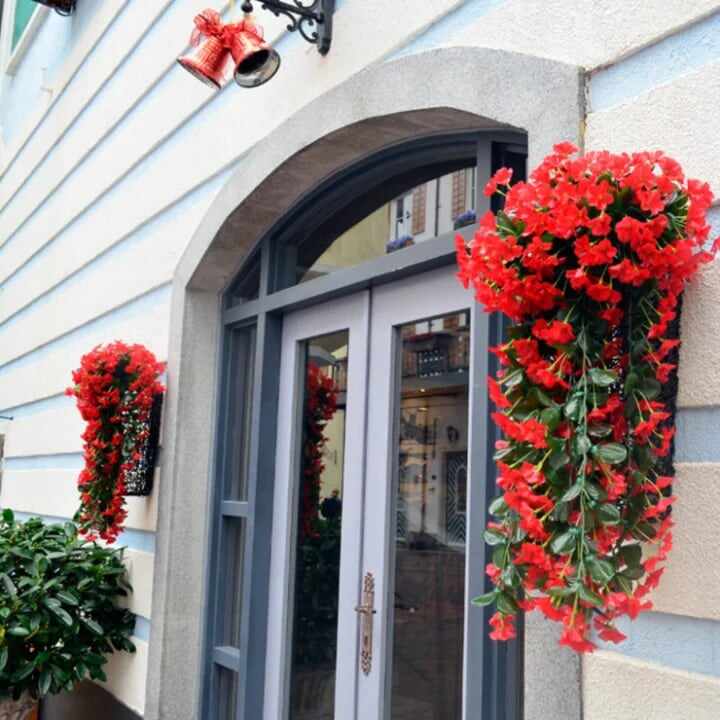 Vivid Artificial Hanging Orchid Bunch(Free shipping on orders over $39.99)