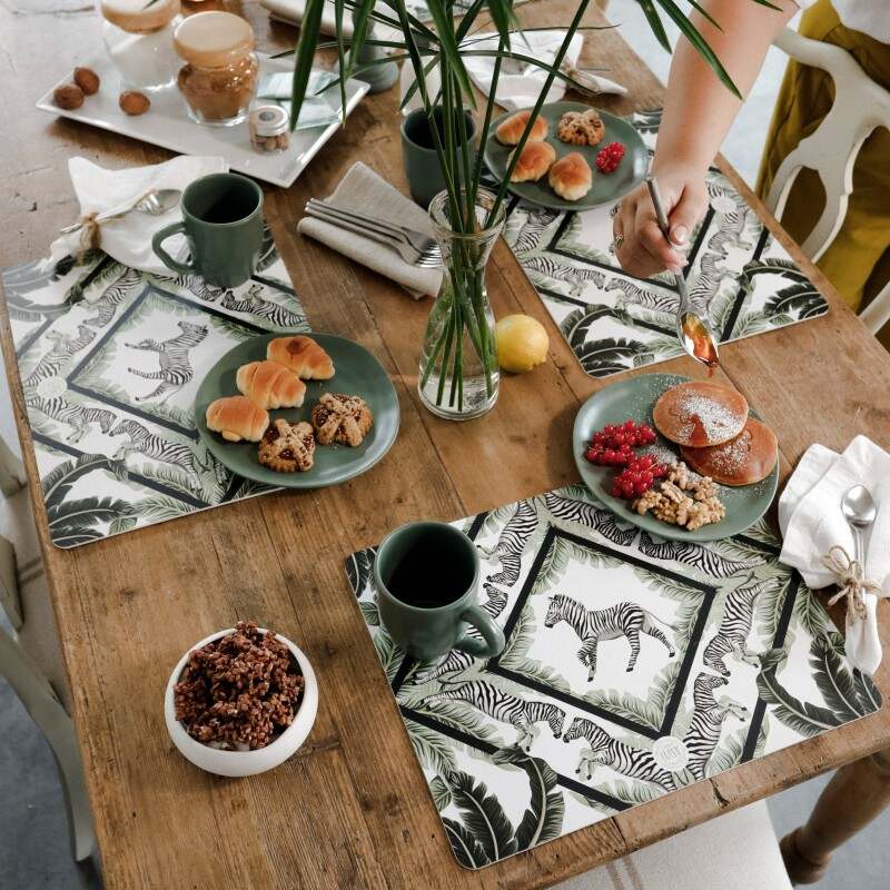 “Zebra” placemats