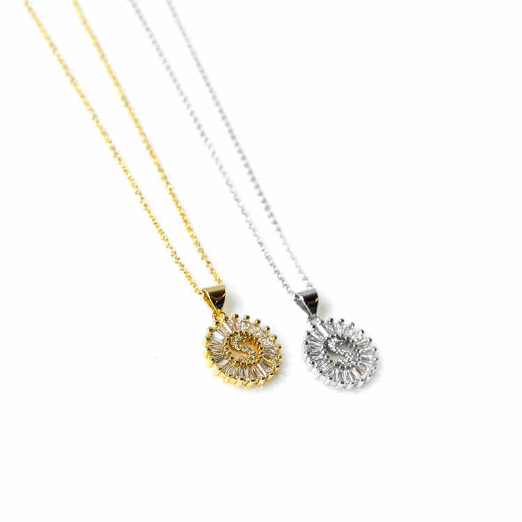 PREORDER: Mini Radiant Initial Necklace