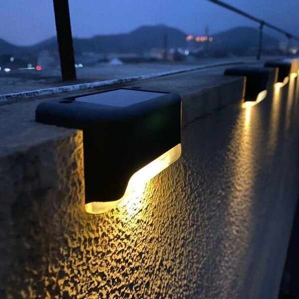 LED Solar Lamp Path Staircase Outdoor Waterproof Wall LightBUY MORE SAVE MORE