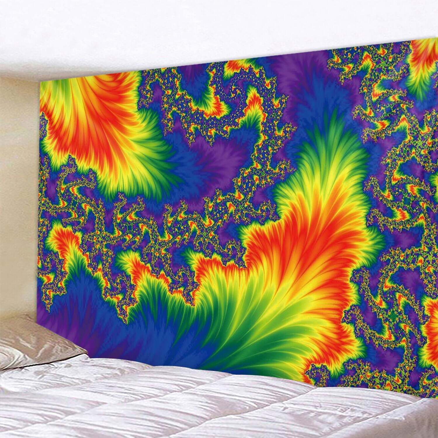 Psychedelic Wall Tapestry Art Decor Photograph Backdrop