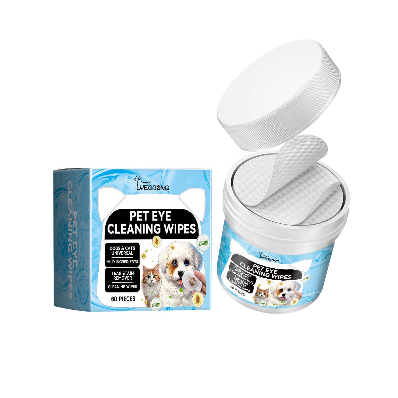 Pet Eye Cleaning Wipes