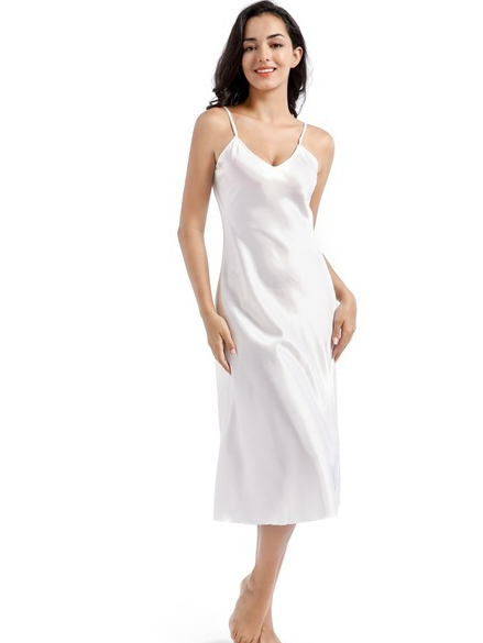 Plain Spaghetti Simple Nightdress