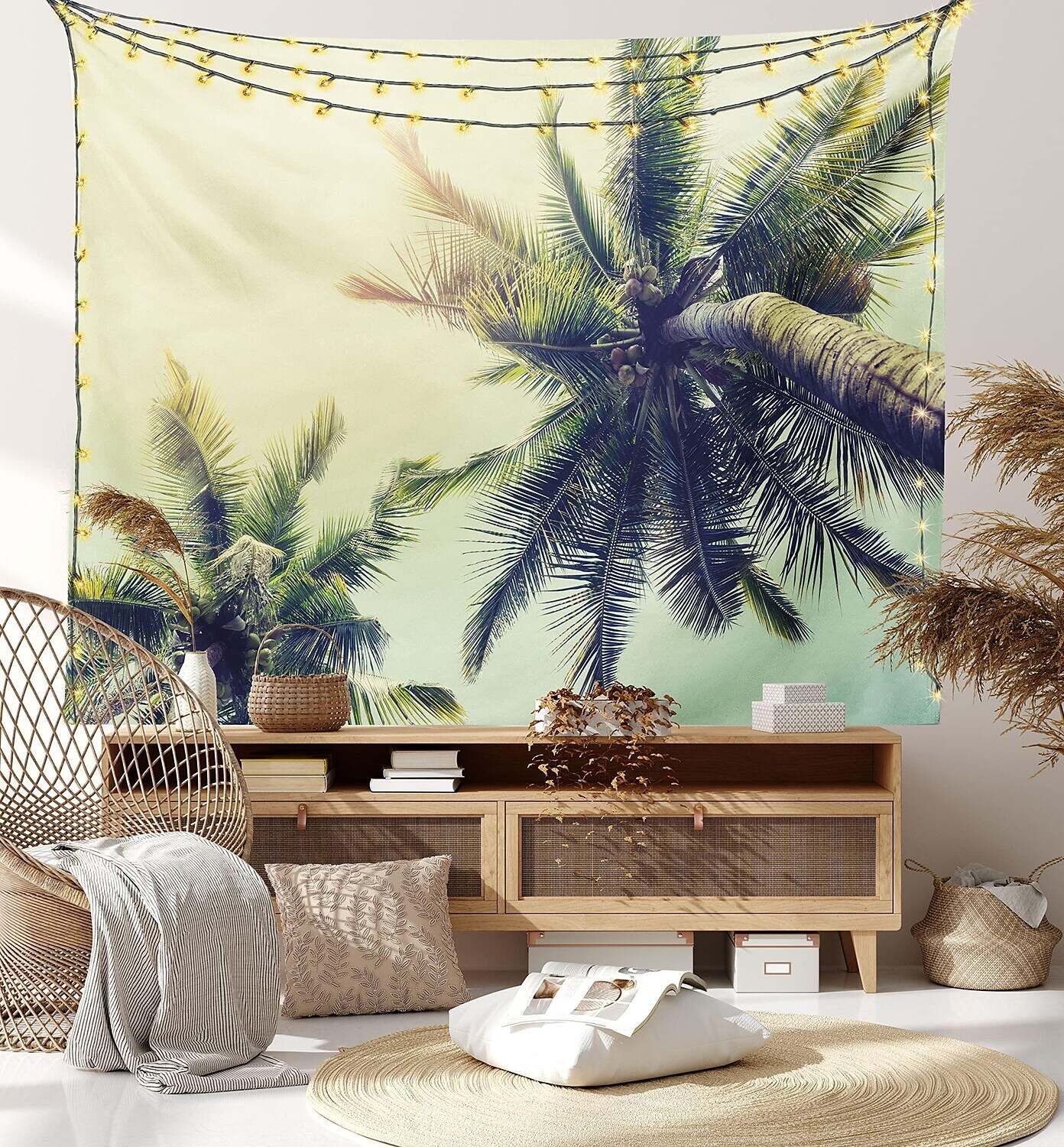 Beach Theme Wall Tapestry Art Decor Photograph Backdrop