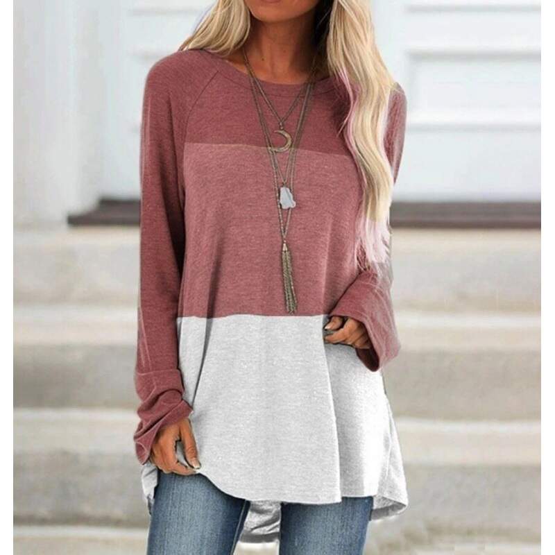 Customizable cotton and linen casual long-sleeved T-shirts