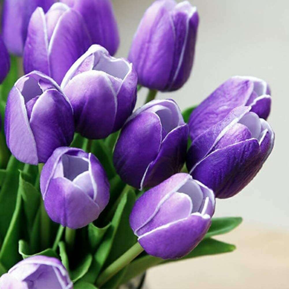 LAST Day Sale-70off-High Quality Artificial Latex Tulips