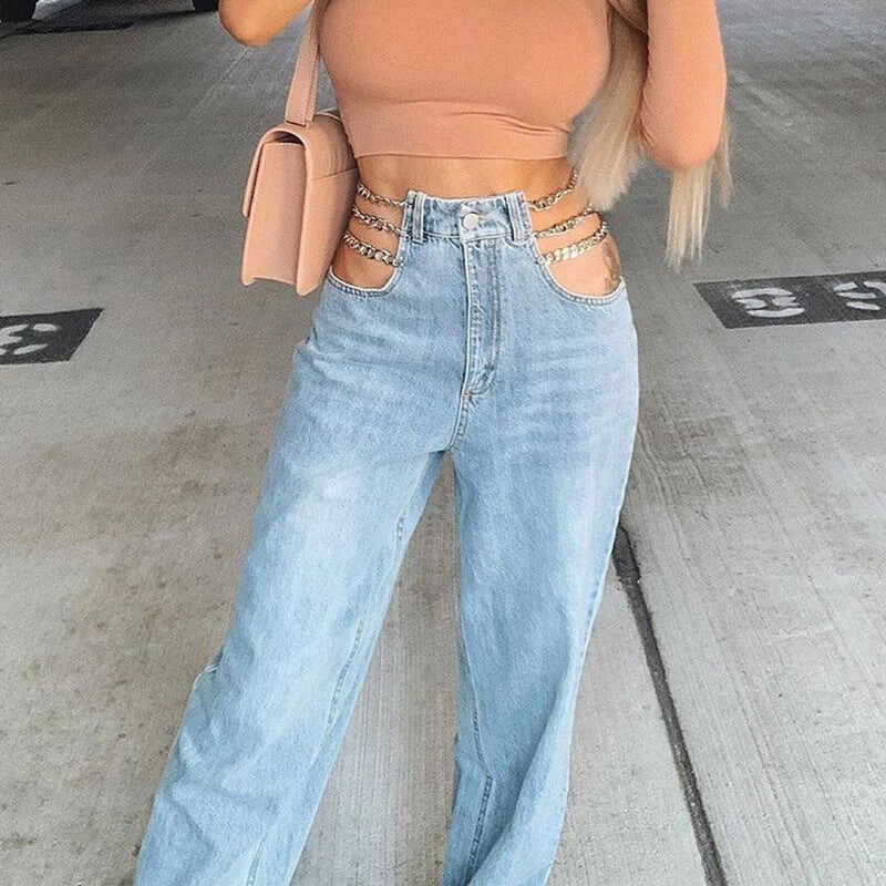 Simple Sexy High Waist Jeans