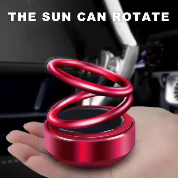 ✨Hot sale✨Solar Rotating Car Aroma Diffuser