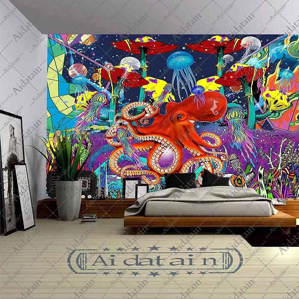 Underwater World Wall Tapestry Art Decor Photograph Backdrop