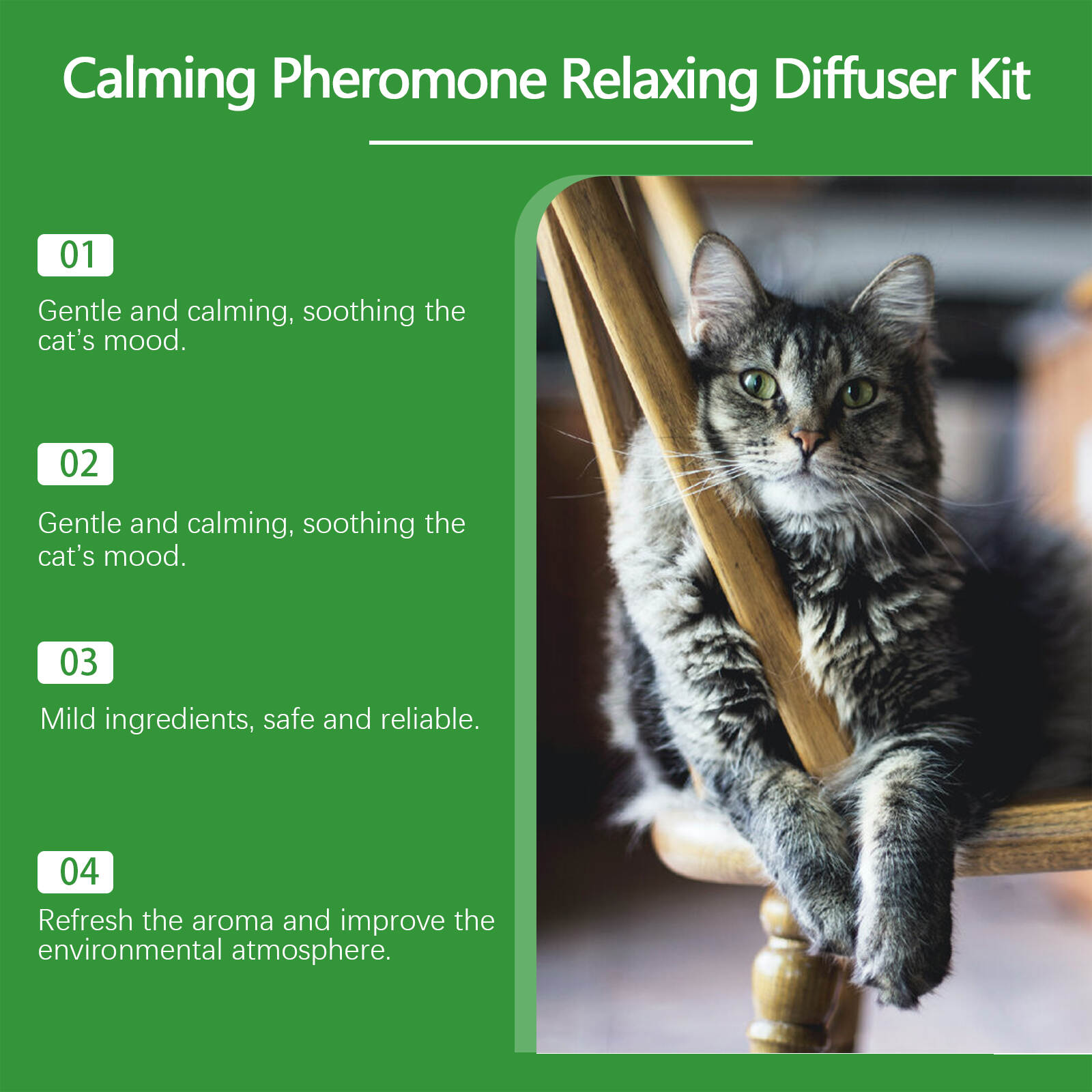 Calming Pheromone Relaxing Diffuser Kit