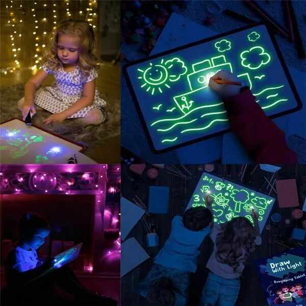 BIG SALE - 25% OFFMagic LED Light Drawing Pad - Release the Creativity of Children!