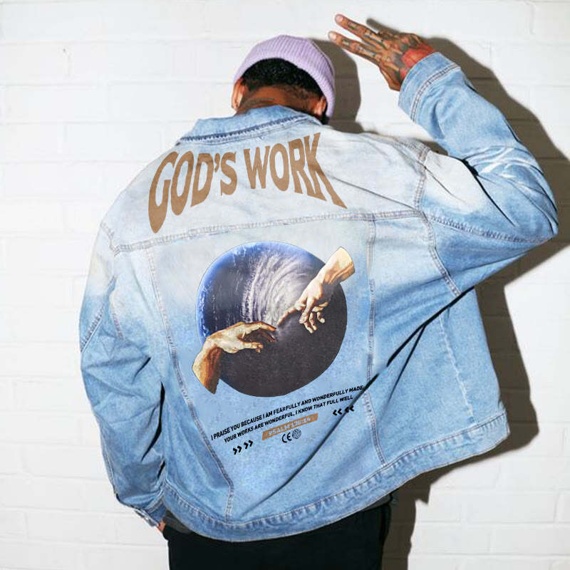 God's Work Print Men's Jacket