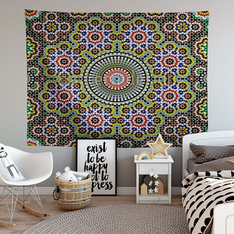 Bohemian Mandala Wall Tapestry Art Decor