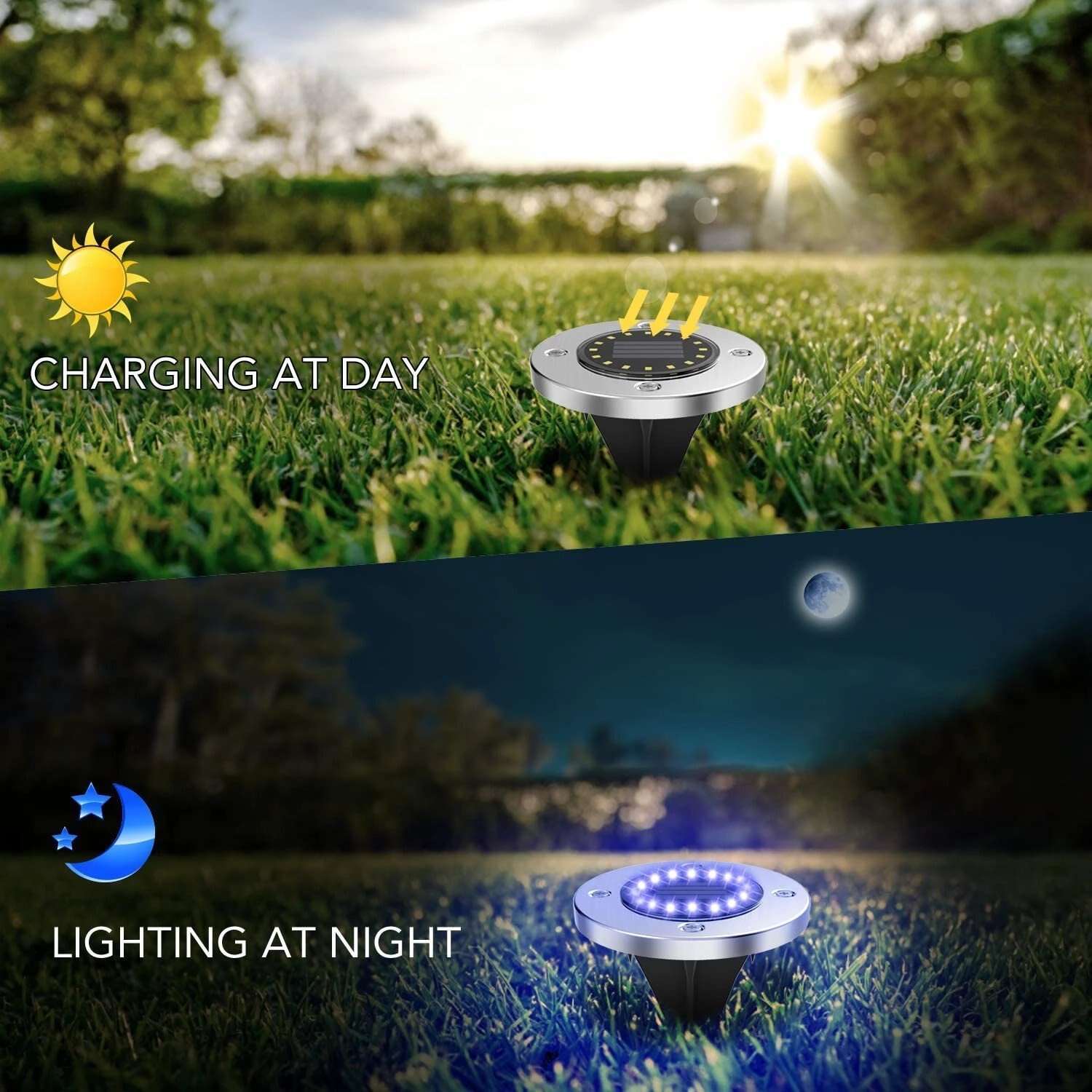 Hot sale -8LED Waterproof Solar Pathway Lights BUY MORE SAVE MORE