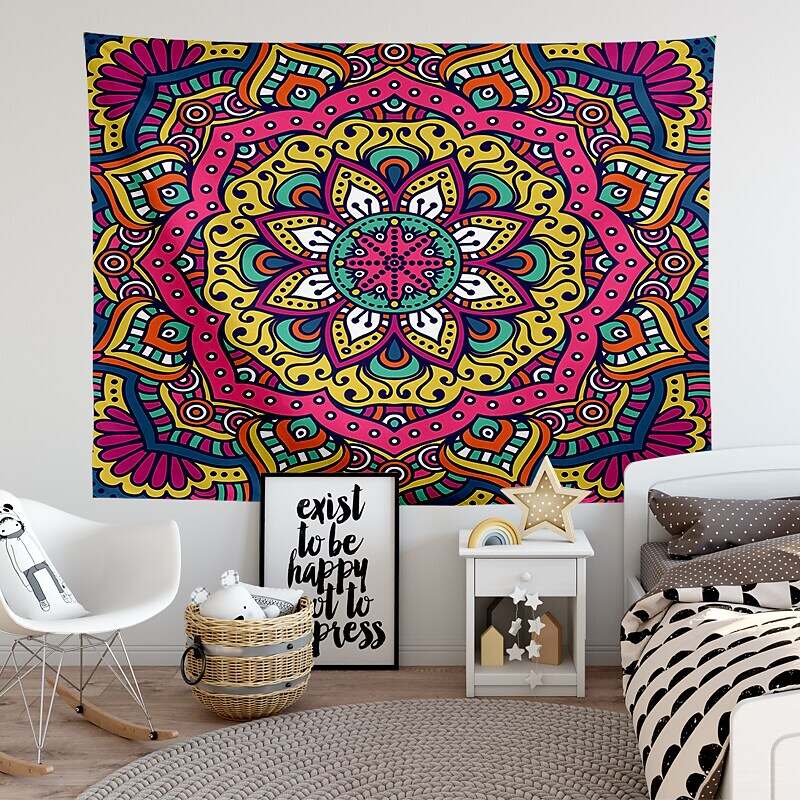 Bohemian Mandala Wall Tapestry Art Decor