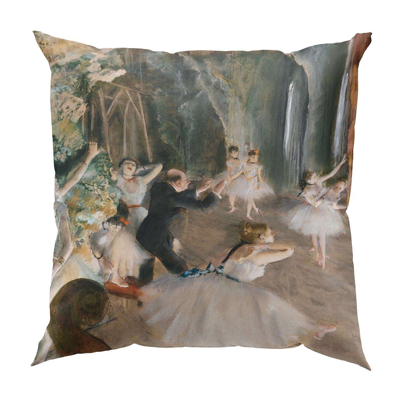Edgar Degas Painting Double Side Pillow Cover 4PC Ballerina Soft